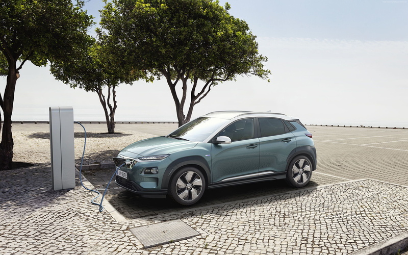 Geneva Motor Show 2018, 4k, 4K, Hyundai Kona Electric