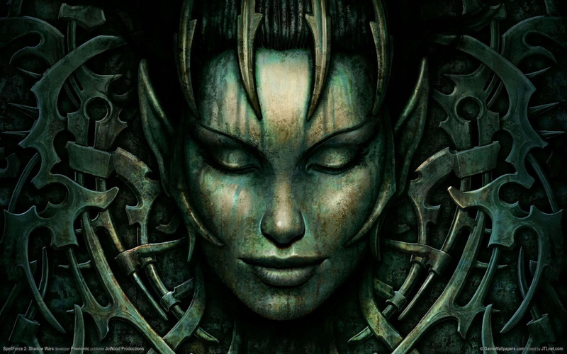 face, fantasy, shadows, game, 2K, spellforce, games, wars, dark, witch
