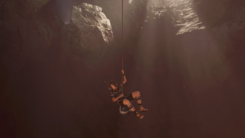 winter, nature, cold temperature, land, PlayStation 4, brown, Shadow of the Tomb Raider, day, video games, hanging, motion, wall - building feature, screen shot