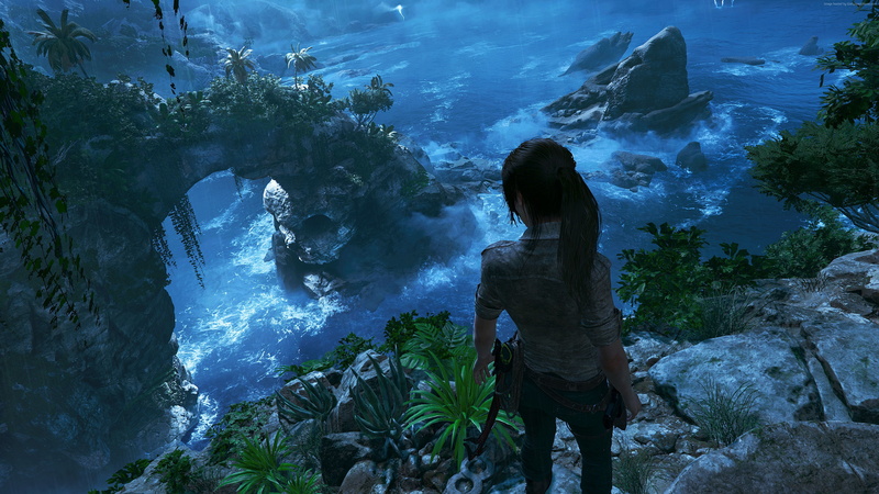 Lara Croft, Shadow of the Tomb Raider, 4K, screenshot, 4K