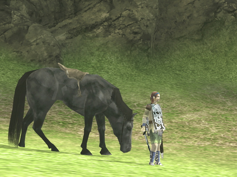 Agro (Horse), shadow, horses, hd, character, x, wander, horse, girls, colossus, 1080P, agro, Shadow Of The Colossus, art, animals