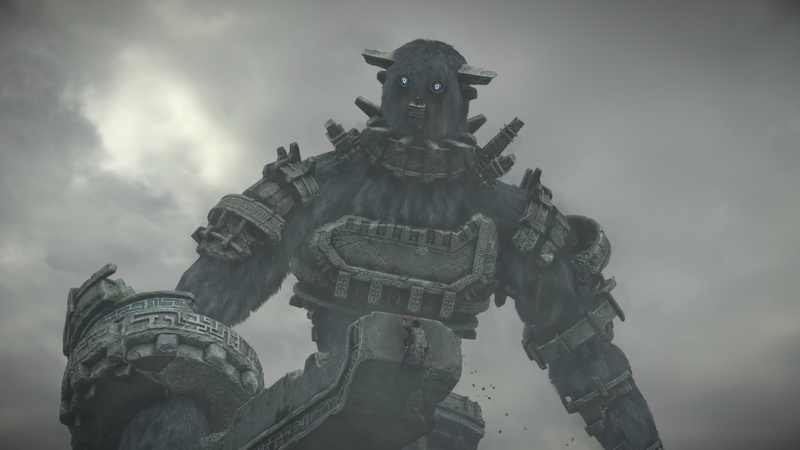 monster, grey, E3 2017, 4k, 4K, art, digital, Shadow of the Colossus, screenshot, giant