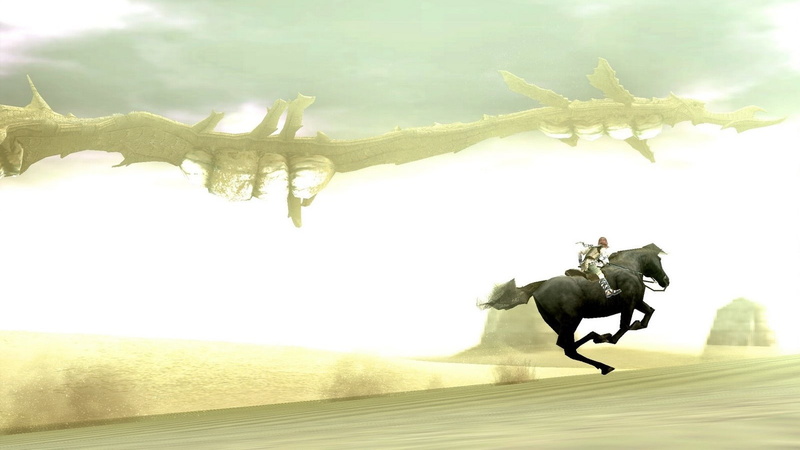 Video Games, rider, hd, games, 720P, animals, colossus, art, x, horses, video, shadow