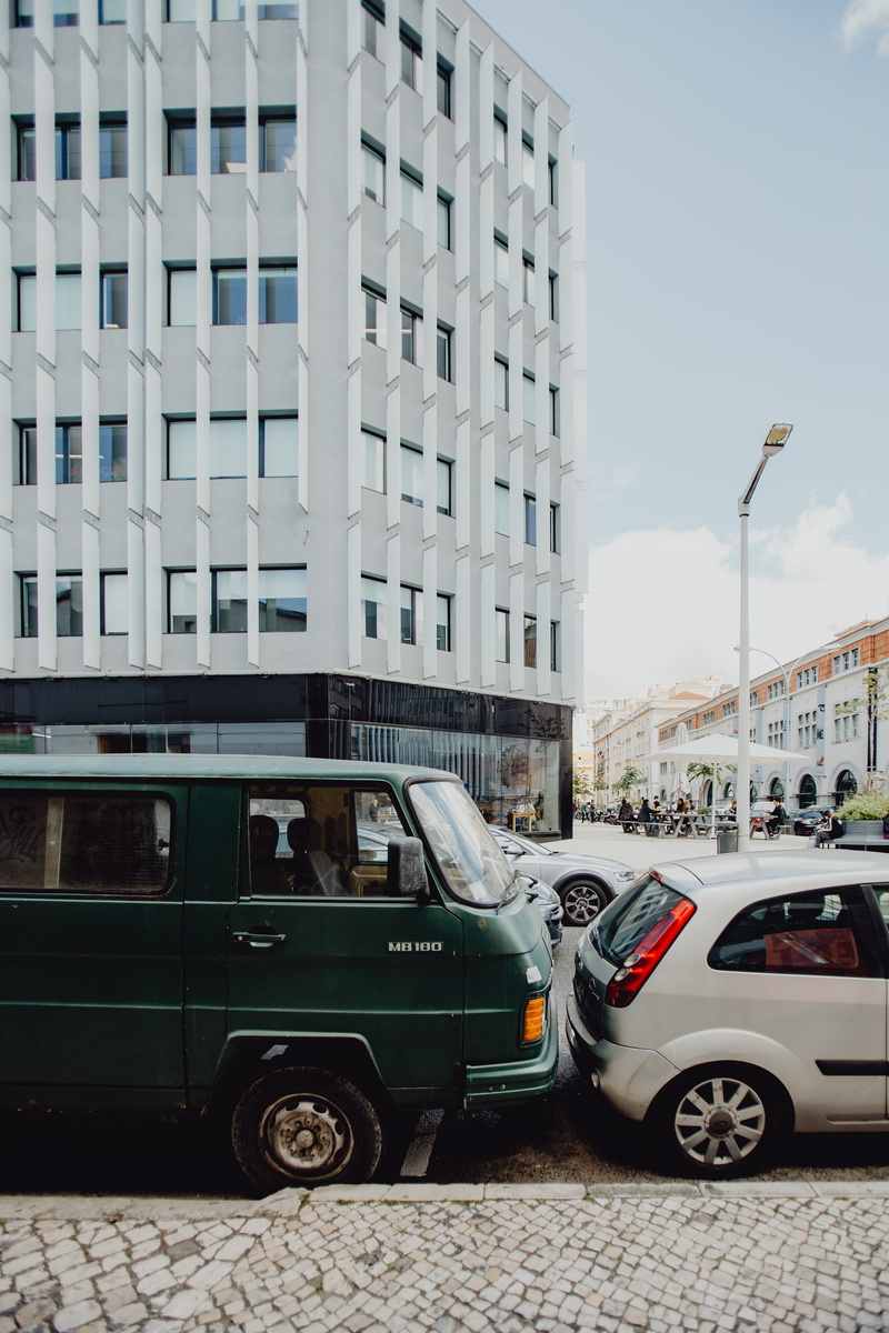 nature, sky, parking, residential district, lisbon, building exterior, motion, building, transportation, lisboa, 5K, built structure, outdoors, apartment