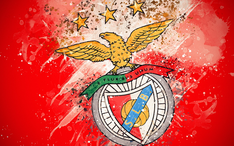 S.L. Benfica, Logo, Soccer, Emblem, 4K