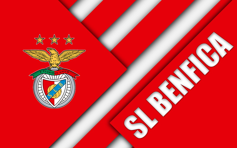 S.L. Benfica, Logo, Emblem, Soccer, 4K