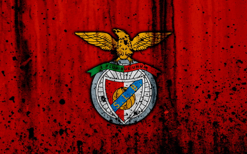 Logo, S.L. Benfica, 4K, Emblem, Soccer