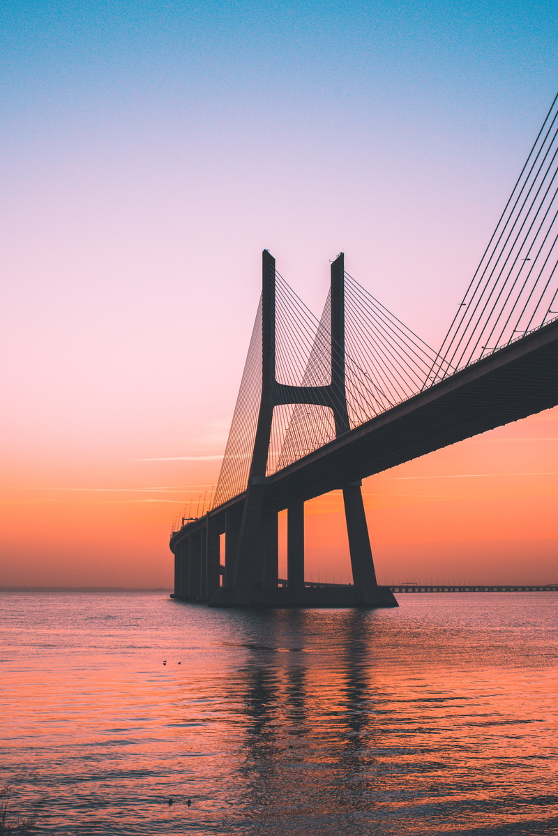 5K, sea, lisbon, portugal, bridge, dawn