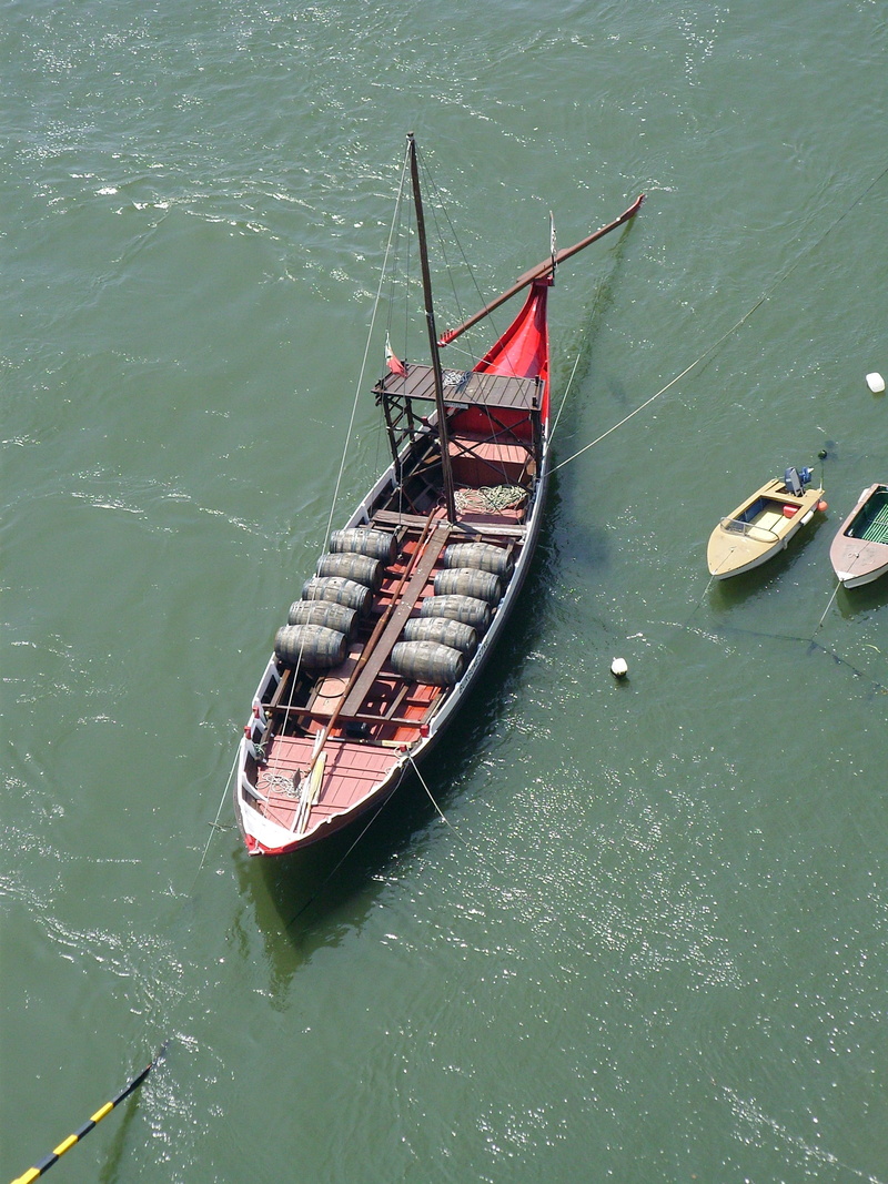 nautical vessel, day, mode of transportation, outdoors, Port Wine, Tejo, transport, wood - material, gondola - traditional boat, travel, Boot, sailboat
