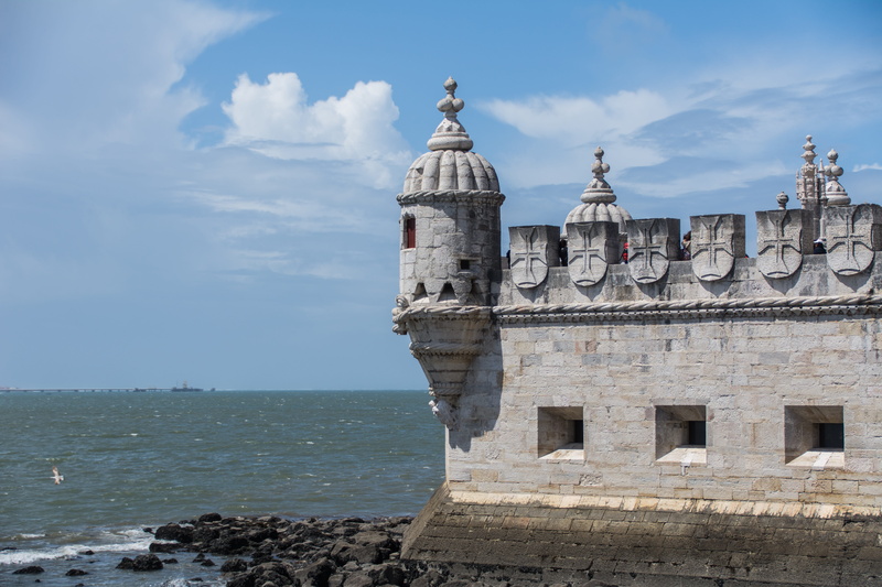 nature, places of interest, no people, built structure, day, the past, Portugal, lisbon, belem, tejo, Tower Of Belém, sunlight, portugal, tower, horizon over water