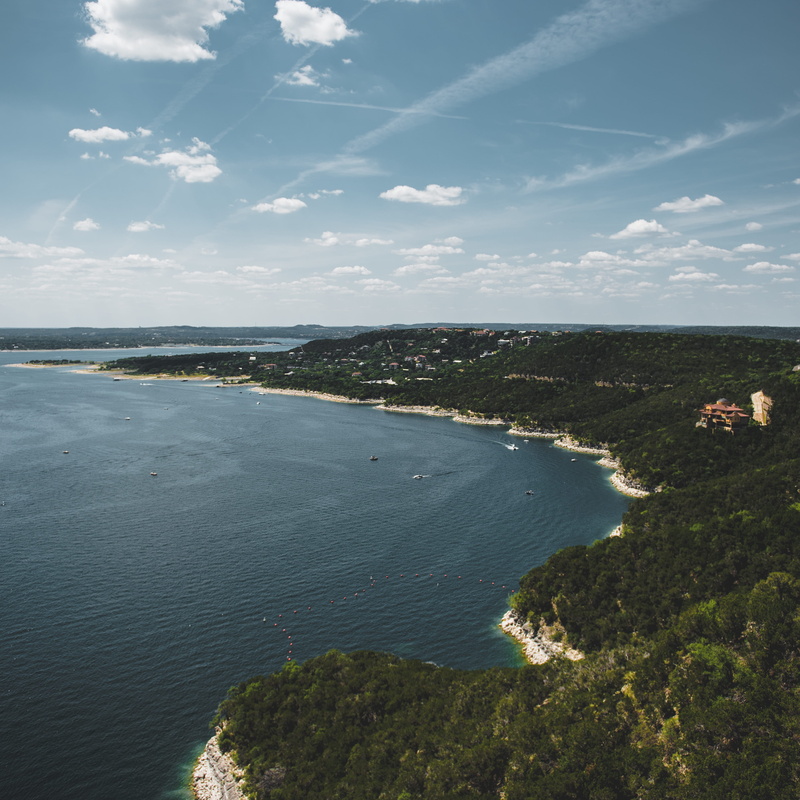 tree, idyllic, no people, cloud - sky, plant, scenics - nature, outdoors, boat, lake, beauty in nature, sky, non-urban scene, austin, beach, united states