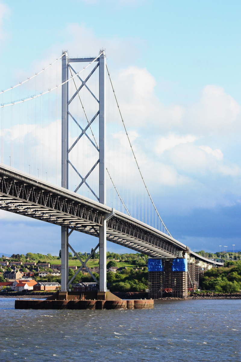 tower, engineering, cloud - sky, transportation, day, historic, city, big, suspension bridge, bridge, famous, clouds, connection, outdoors, sky, built structure