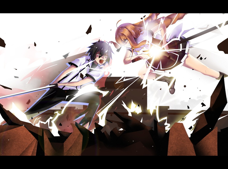1080P, Anime, Chivalry of a Failed Knight, Tohka Todo, Ikki Kurogane