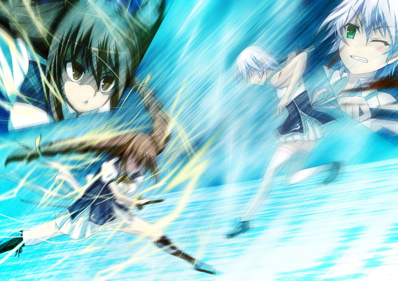 Shizuku Kurogane, Chivalry of a Failed Knight, 720P, Tohka Todo, Anime