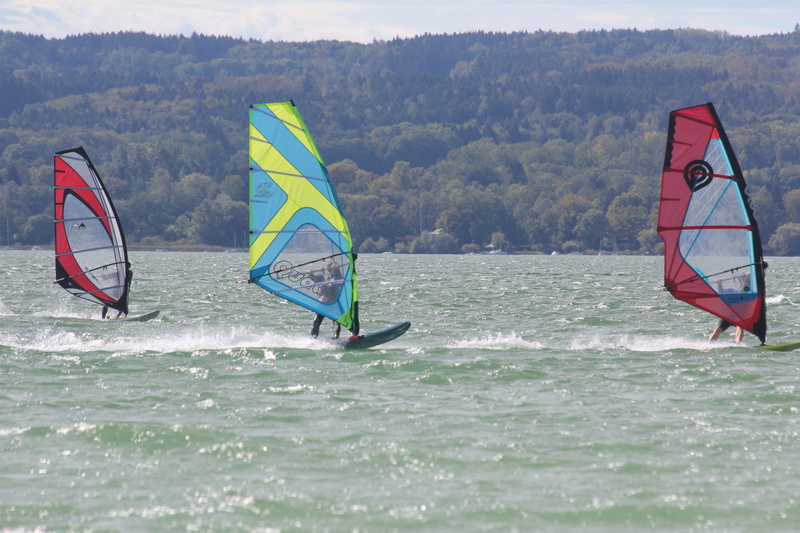 outdoors, transportation, windsurfing, day, beauty in nature, scenics - nature, surf, mountain, spray, nautical vessel, tranquility, tranquil scene, 5K