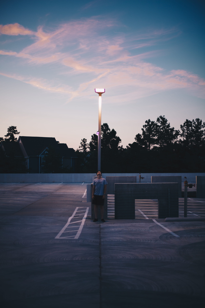 symbol, potrait, building exterior, street light, architecture, silhouette, cloud - sky, nature, street, direction, transportation, durham, outdoors, lighting equipment