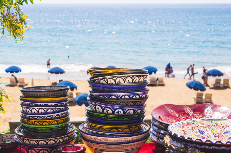 plates, near, color, day, oak, land, focus on foreground, assorted, coast, blossom, nature, travel destinations, incidental people, beach, flora, boardwalk