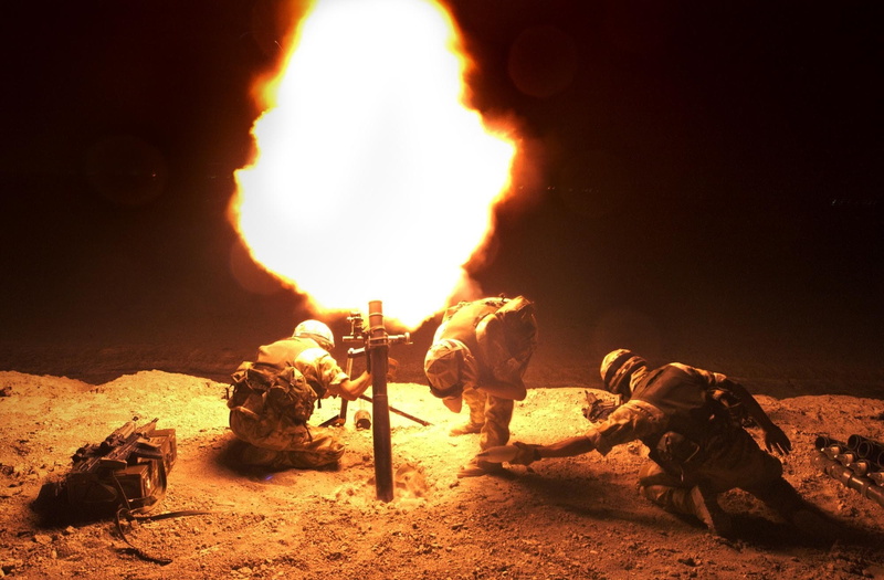 mortars, 1080P, soldier, military