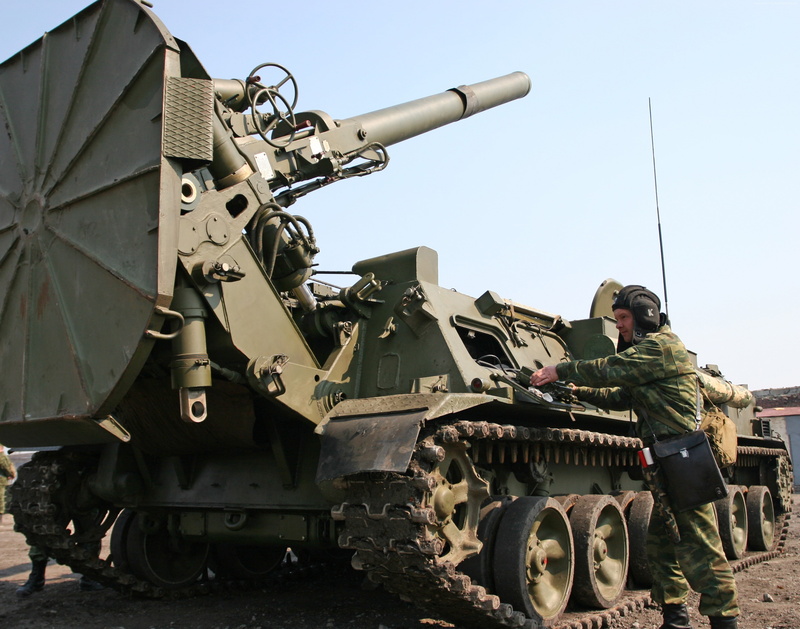 2S4 Tyulpan, Tulip, 4K, artillery, Russian Army, mortar, self-propelled mortar