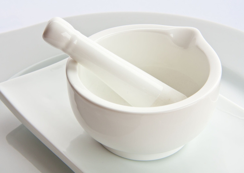 household equipment, pestle, mortar and pestle, indoors, crockery, spices, mortar, kitchen utensil, close-up, cup, group of objects, bowl, ceramics, kitchen