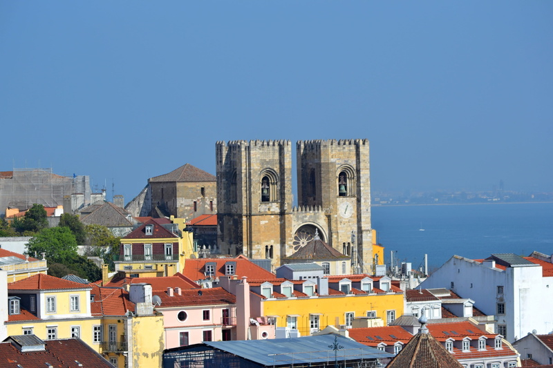 building Exterior, Lisbon, Viewpoint, church, italy, the past, old, mediterranean Countries, outdoors, religion, history, adriatic Sea, decadent, City
