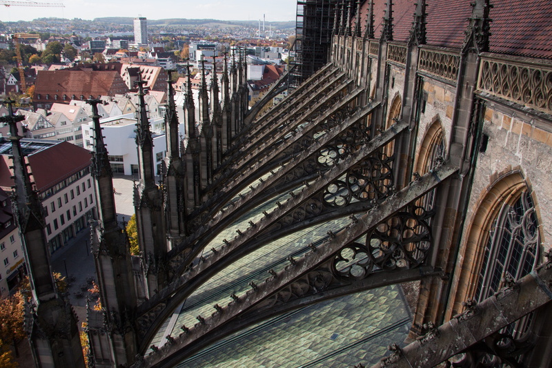 river, day, Central, building exterior, travel destinations, built structure, ulm, ferdinand thrän, town home, nature, bridge - man made structure, verdigris