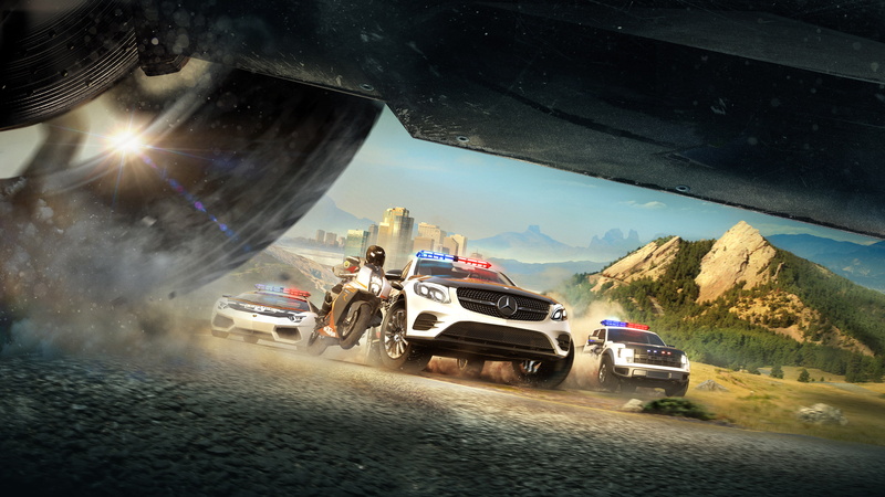 Calling All Units, Motorcycle, The Crew: Calling All Units, Chase, Ivory Tower, Police, Ubisoft, The Crew, 4K, Machine, Cops