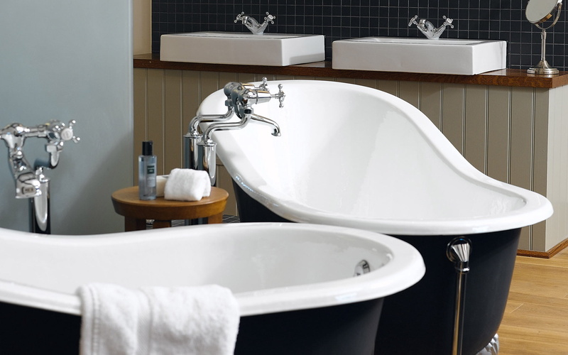 black, bathroom, luxury, interior, reflection, bath, indoors, sink, white, home, tubs, home showcase interior, white color, modern, bathroom sink, domestic room