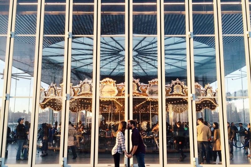 group of people, outdoors, kissing, romantic, architecture, glass - material, adult, amusement park ride, leisure activity, merry-go-round, 2K, real people