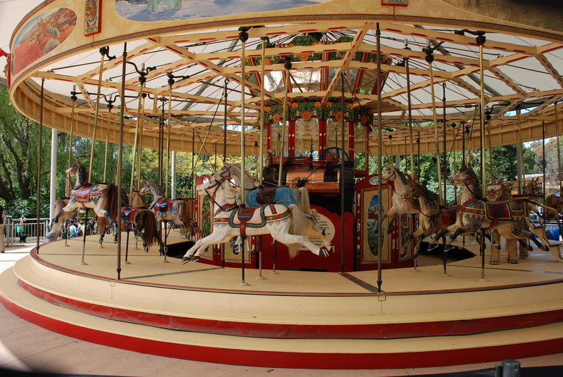 arts culture and entertainment, livestock, beige, leisure activity, amusement, Merry-Go-Round, retro, animal wildlife, attraction, animal representation