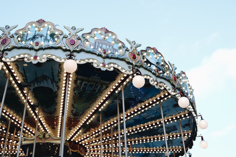 toast, no people, carousel, enjoyment, leisure activity, bread, lights, ornate, french toast, arts culture and entertainment, amusement park, amusement park ride