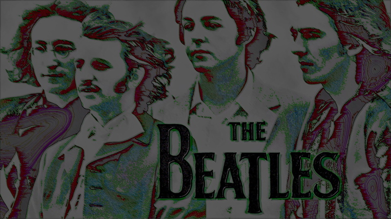 built structure, communication, The Beatles, representation, human representation, indoors, green color, graffiti, 1080P, text, backgrounds, close-up