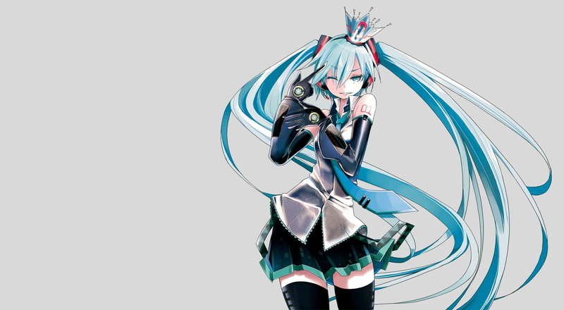 miku, hatsune miku, 1080P, vocaloid, hatsune, twintails
