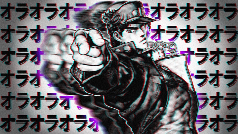 Jojo, anime girls, 1080P, Jotaro Kujo, anime boys, anime