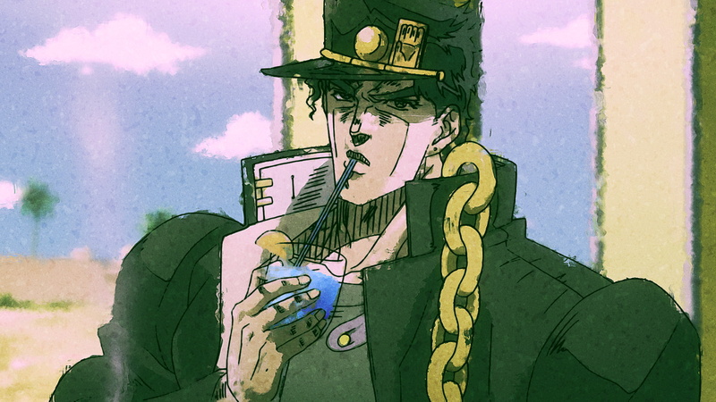 Jojos Bizarre Adventure, Anime, 1080P, Jotaro Kujo