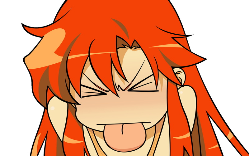 Littner Yoko, transparent background, anime vectors, 1080P, anime, anime girls, Tengen Toppa Gurren Lagann