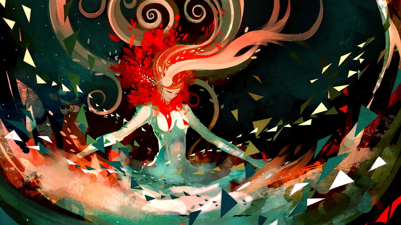 1080P, Nano Mortis, women, abstract, colorful