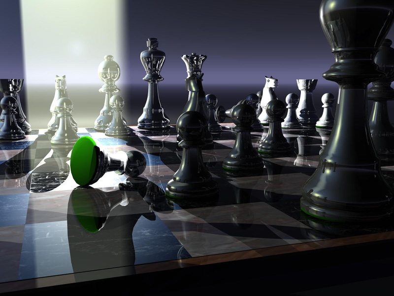 pawn, 3d and abstract, 720P