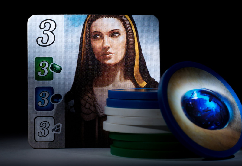portrait, looking at camera, board games, one person, headshot, technology, indoors, looking, real people, representation, 1080P, Splendor, women, front view