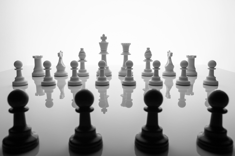 1080P, reflection, white, figure, set, pin, chess
