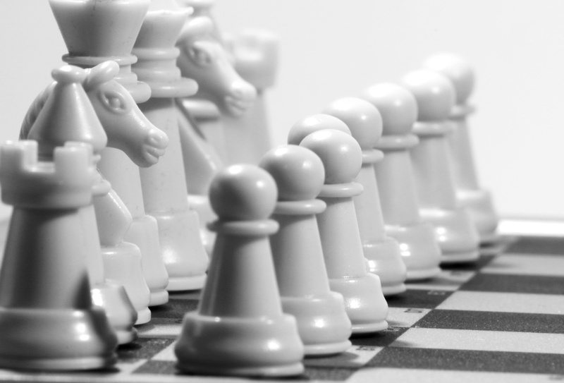 pawn - chess piece, competition, white, set, strategy, king - chess piece, play, no people, board game, queen - chess piece, figures, indoors, game, leisure activity