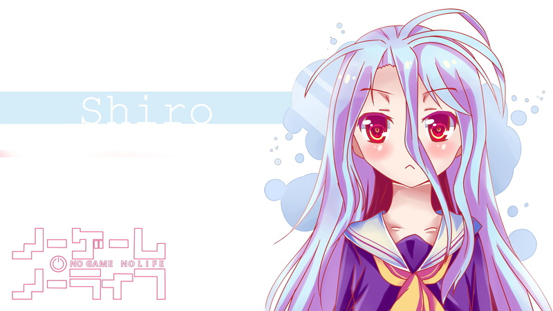 No Game No Life, 4K, Shiro (No Game No Life)