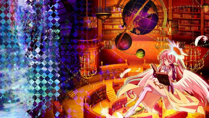 No Game No Life, 1080P, Jibril, anime