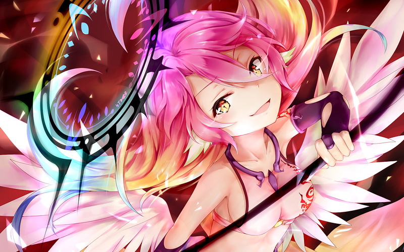 large group of objects, Jibril (No Game No Life), Anime, 1080P, still life, art and craft, backgrounds, choice, toy, No Game No Life, craft, indoors, human representation
