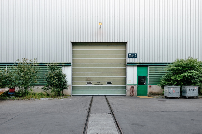steel, plant, daytime, road, entrance, nature, gray, wall, gate, building, iron, day, 4K, no people, city, corrugated, architecture, street, closed, built structure