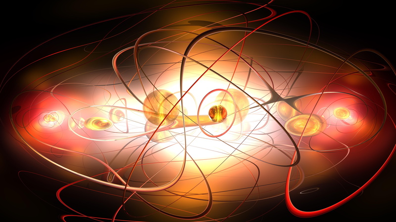 3d, illuminated, digital art, glow, orange, shape, abstract art, sphere, fractal art, technology, graphics, 8k, abstraction, lens flare, no people, pattern