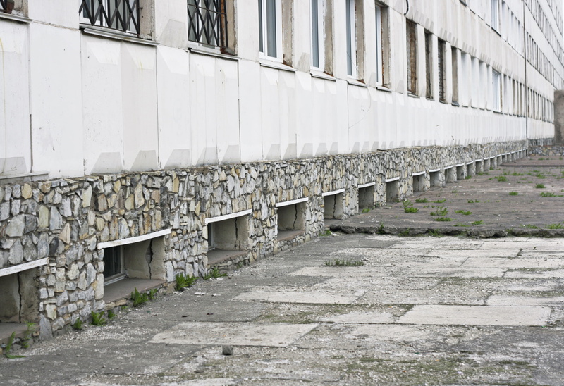 day, building, old, window, solid, in a row, blocks, wall, run-down, built structure, industry, backgrounds, stone wall, no people, building exterior, travel
