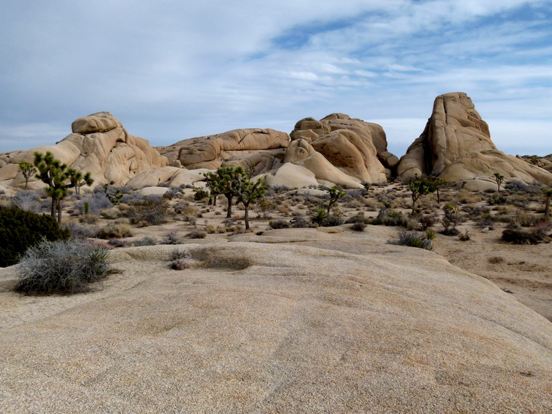 solid, outdoors, beauty in nature, landscape, joshua tree national park, desert, arid climate, rock - object, remote, usa, semi-arid, non-urban scene, ochre colours