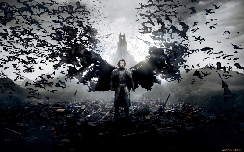 movies, vampires, Vlad The Impaler, Dracula Untold, bats, horror, Dracula, 720P, Vlad Tepes