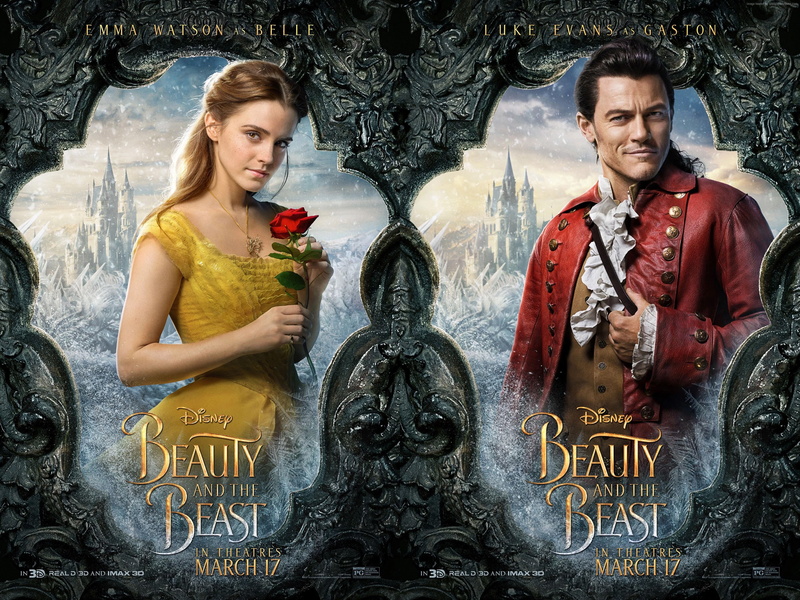 Emma Watson, life picture, Beauty and the Beast, 2K, best movies, Luke Evans